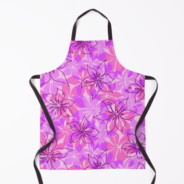 Item preview, Olowalu Hawaiian Hibiscus Aloha Shirt Print- Pink and Violet  designed and sold by DriveIndustries.