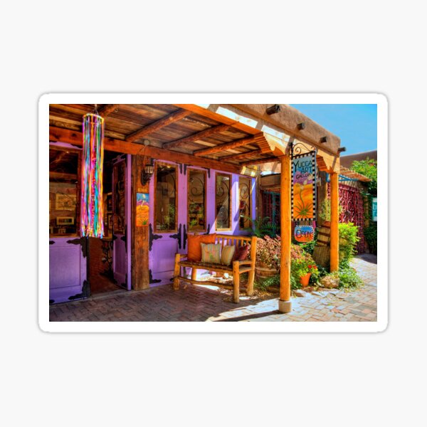Old Town Plaza In Albuquerque Sticker