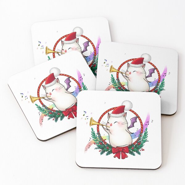 Item preview, Holiday Moogle designed and sold by WhiteCatArt.