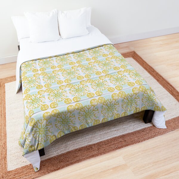 Sparkling Snow and Sunshine Comforter