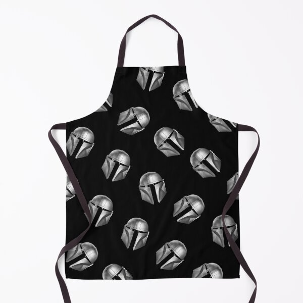 Item preview, Black and White Bounty Hunter Helmet Pattern designed and sold by orionlodubyal.