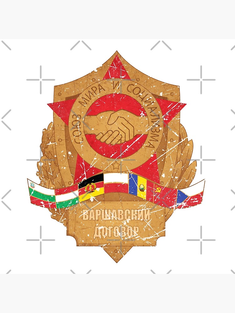 "Warsaw Pact Soviet Union Iron Curtain" Poster by quark Redbubble