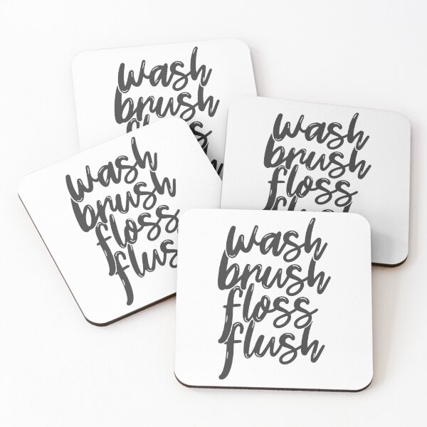 Item preview, Wash Brush Floss Flush designed and sold by 2411.