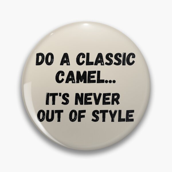 Item preview, Do a classic camel, it's never out of style - JaJa - Black - Original by Boo-da-chay designed and sold by Boo-da-chay.