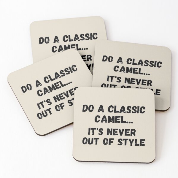 Item preview, Do a classic camel, it's never out of style - JaJa - Black - Original by Boo-da-chay designed and sold by Boo-da-chay.
