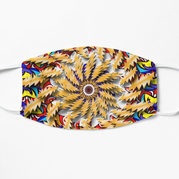 13 point bolt Mandala Mask