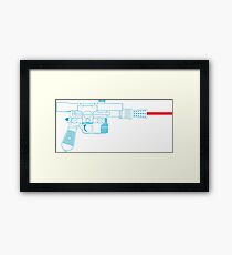 DL-44 Blaster Framed Print