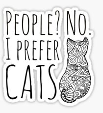 people? no. I prefer CATS #2 Sticker