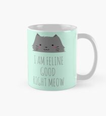 Taza Soy felino bueno, miau, n. ° 2