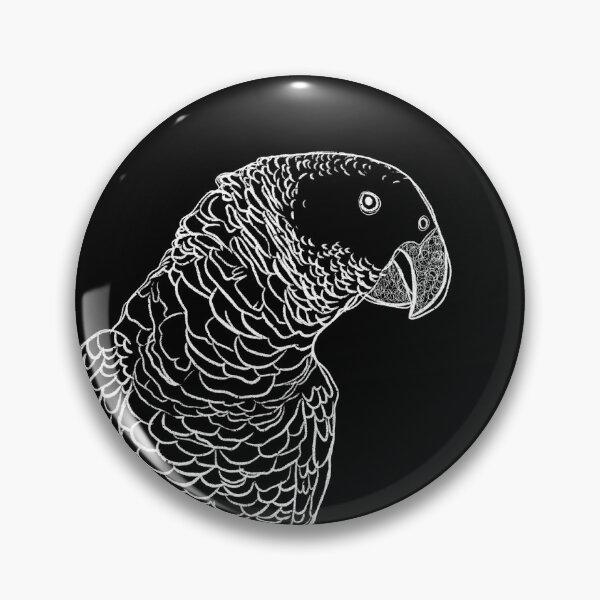 Item preview, Mali - African gray - white black designed and sold by Flavie Archambault.