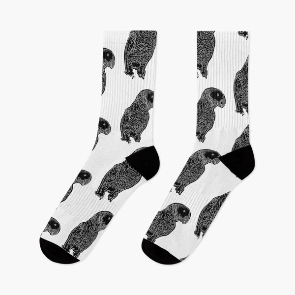 Item preview, Mali - African gray - white black designed and sold by Flavie Archambault.