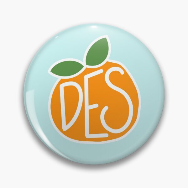 Item preview, destin florida orange state sticker designed and sold by brightsuns.