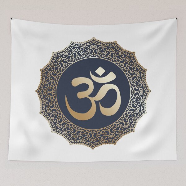 Item preview, Mandala OM Blue designed and sold by SiddharthaMoon.