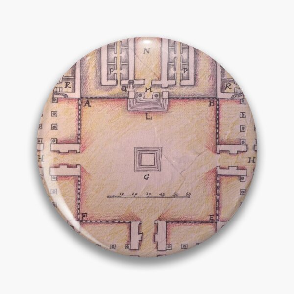 Item preview, Templo de Salomão. El plan del Templo de Salomón. designed and sold by Tereza Pilar Art.