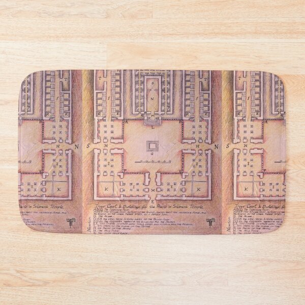 Item preview, Templo de Salomão. El plan del Templo de Salomón. designed and sold by Tereza Pilar  Art.