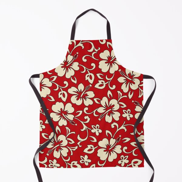 Item preview, Malia Hawaiian Hibiscus Aloha Shirt Print - Red designed and sold by DriveIndustries.