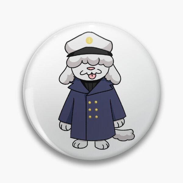 Item preview, Cute Sea Captain Dog designed and sold by PastelDumpster.