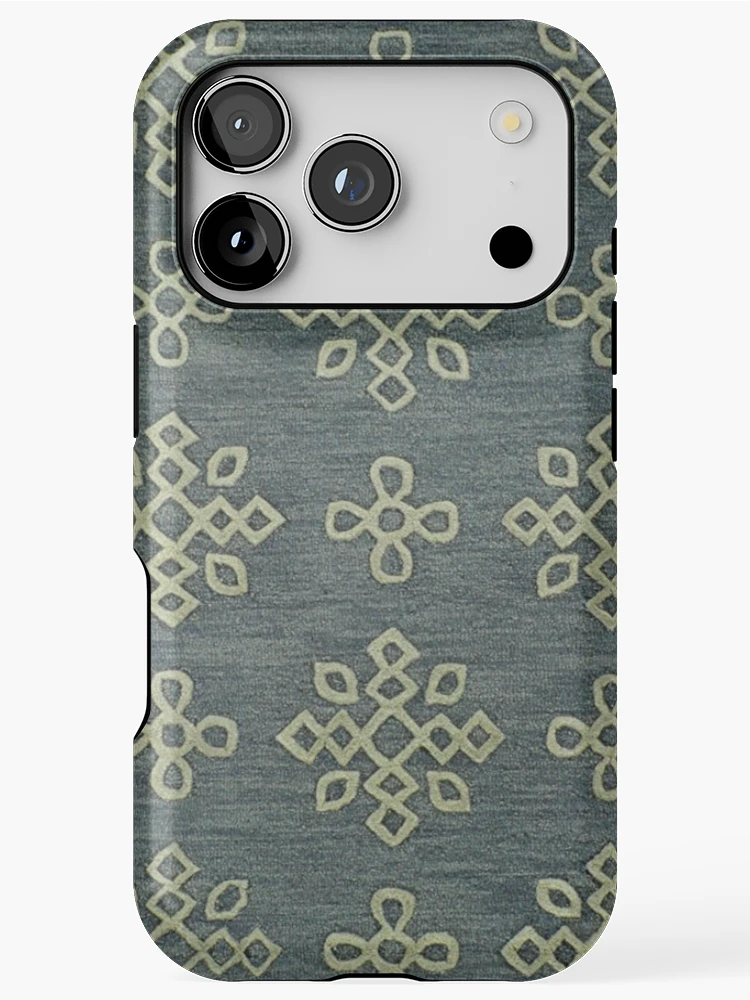 Thumbnail 1 of 4, iPhone Case, Traditional Pattern Rug Style designed and sold by SpaceBazaar.