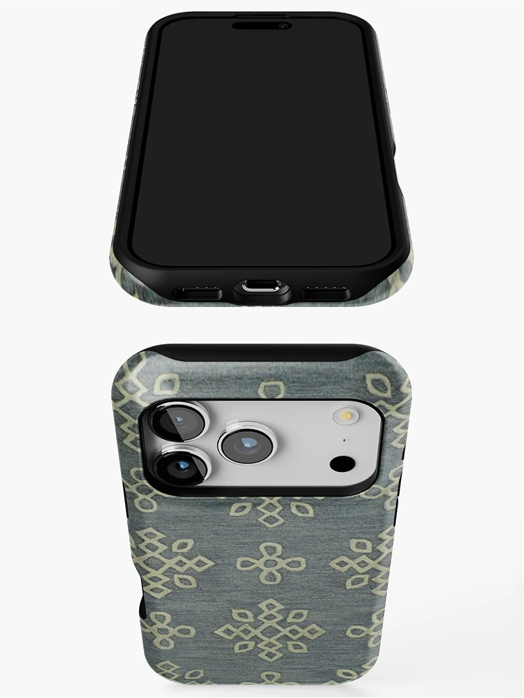 Thumbnail 3 of 4, iPhone Case, Traditional Pattern Rug Style designed and sold by SpaceBazaar.