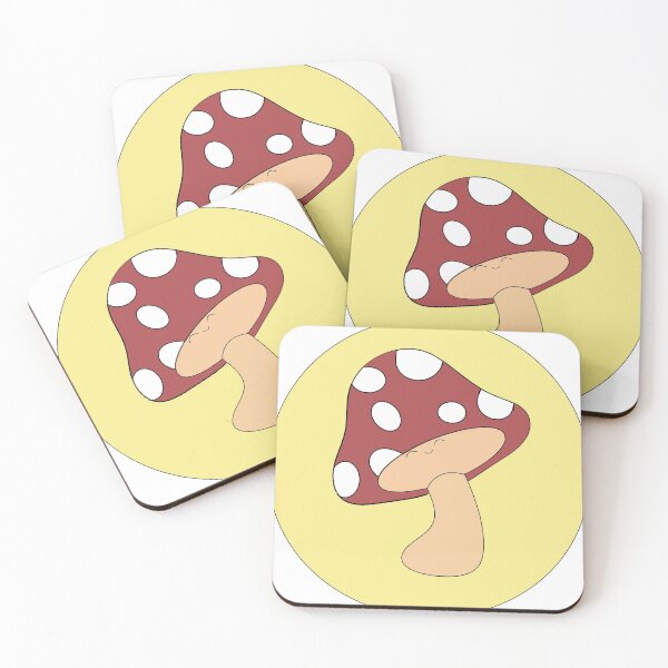Item preview, Happy mushroom designed and sold by Emi Knape.