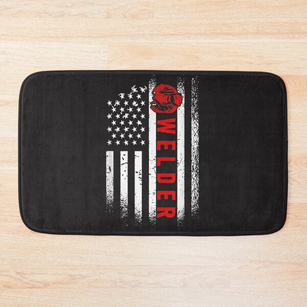 Item preview, Welder American Flag Patriotic designed and sold by GeniusDesignArt.