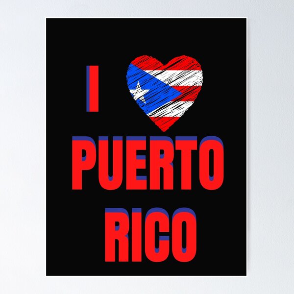 Puerto Rico Gift Coffee Mug Set of 2. Housewarming Puerto Rican Gift Set.  Borinquen Island With Heart and Travel Puerto Rico Artwork. 