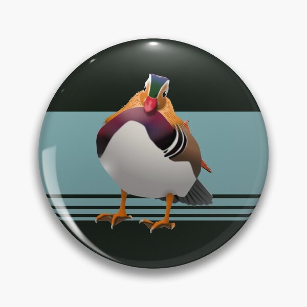 Item preview, Mandarin Duck Illustration designed and sold by CvLoria.