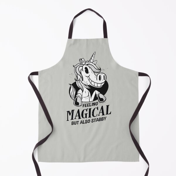 Item preview, Feeling Magical But Also Stabby Unicorn designed and sold by popularthreadz.
