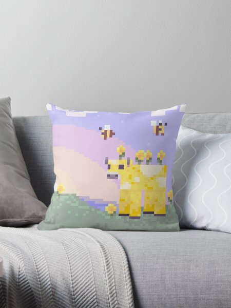 Item preview, Minecraft Earth: Moobloom & Bees Portrait designed and sold by Flipwish.