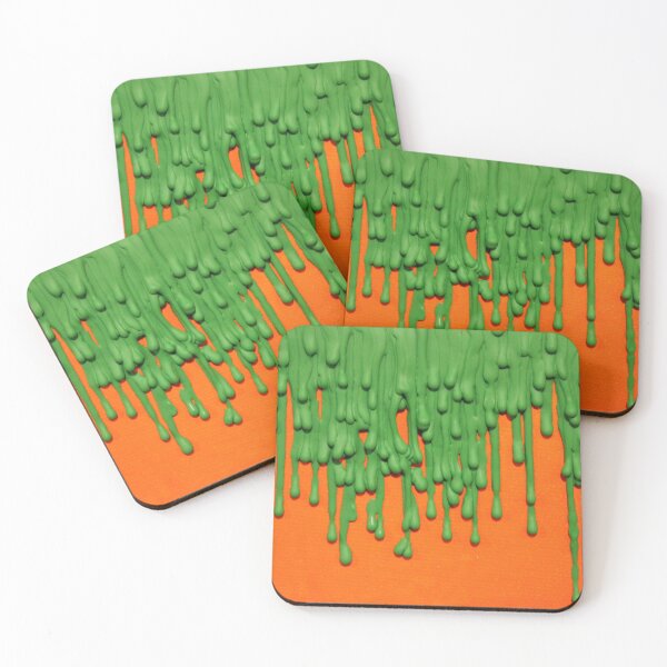 Item preview, Nostalgic Nickelodeon Slime Melted Crayon Drips designed and sold by anxiousdino.
