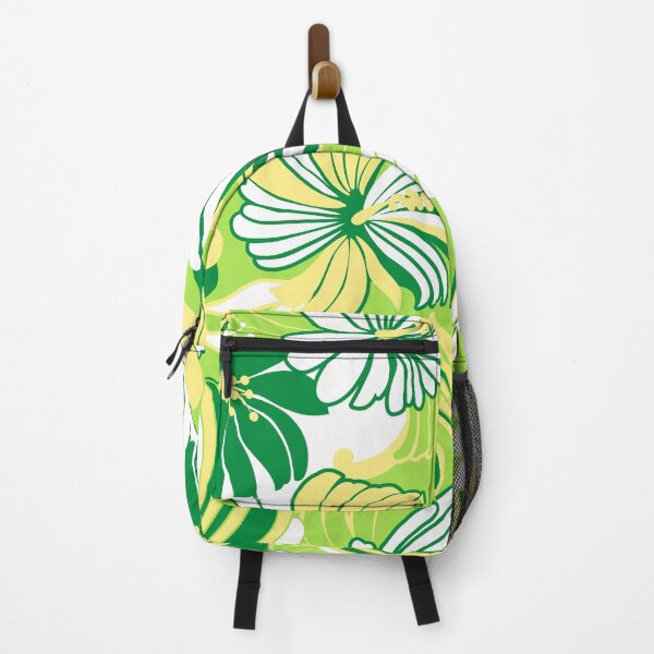 Item preview, Hibiscus Jungle Hawaiian Tropical Floral - Leaf green, Lemon and Lime designed and sold by DriveIndustries.