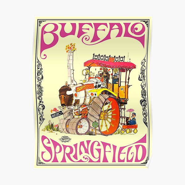 Buffalo Springfield Shirt, Sticker, Poster, Mask Poster