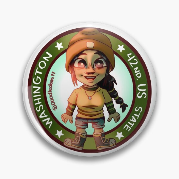 Item preview, Washington as a human designed and sold by doodledan11.