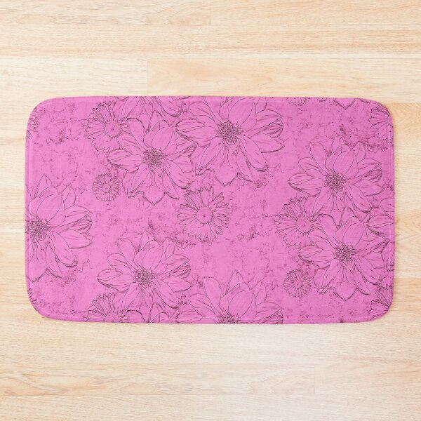 Item preview, Embossed Flowers Soft Pink designed and sold by PoppyPod.