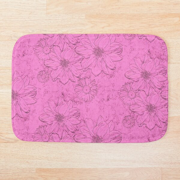 Item preview, Flores Relieve Rosa Suave designed and sold by PoppyPod.