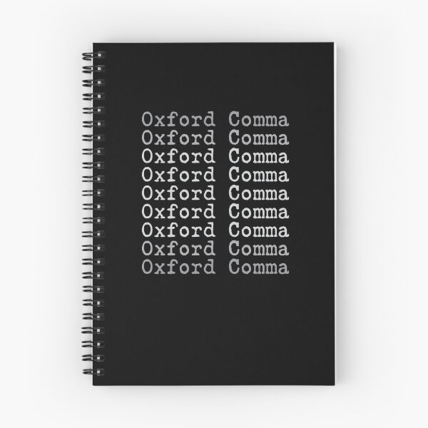 Item preview, Gift for grammar nerds and oxford comma lovers designed and sold by RoguePixel.