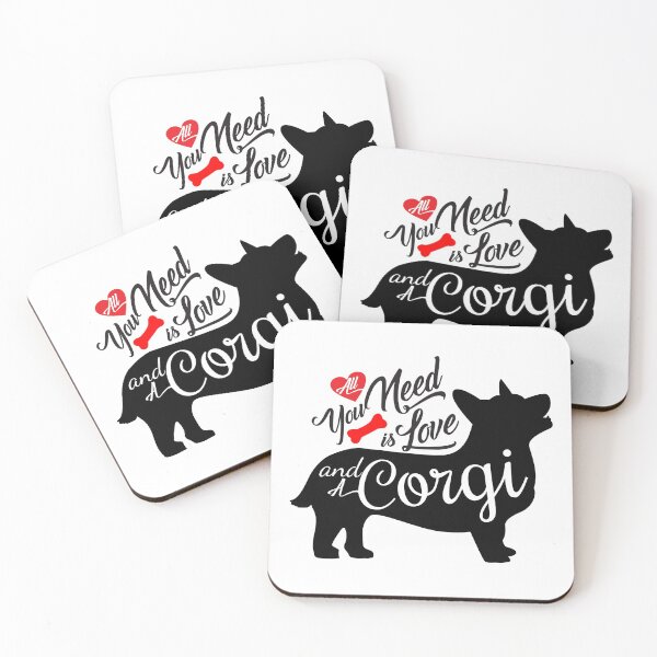 Item preview, Dog quote, All you need is love and a Corgi  designed and sold by 397HOUSE Your happy time.