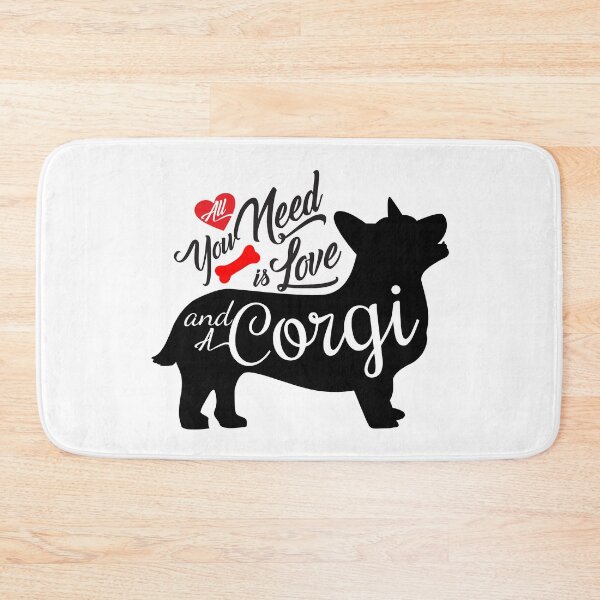 Item preview, Dog quote, All you need is love and a Corgi  designed and sold by 397HOUSE Your happy time.