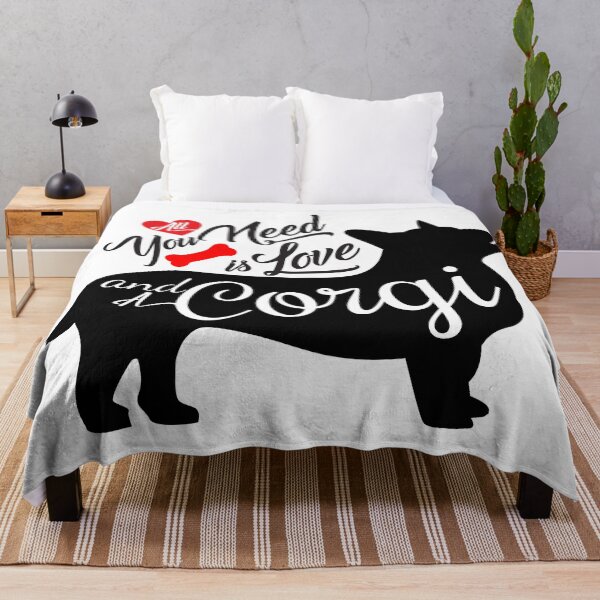 Item preview, Dog quote, All you need is love and a Corgi  designed and sold by 397HOUSE Your happy time.