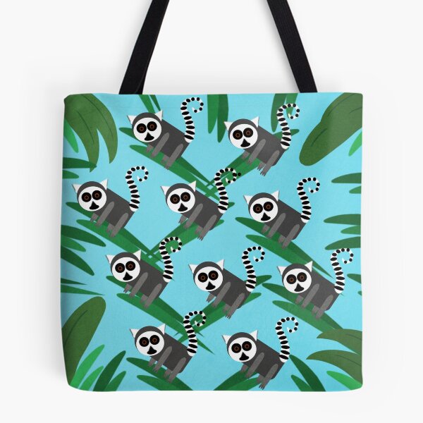 Artikelvorschau, Lemur Pattern Blue entworfen und verkauft von bunhuggerdesign.