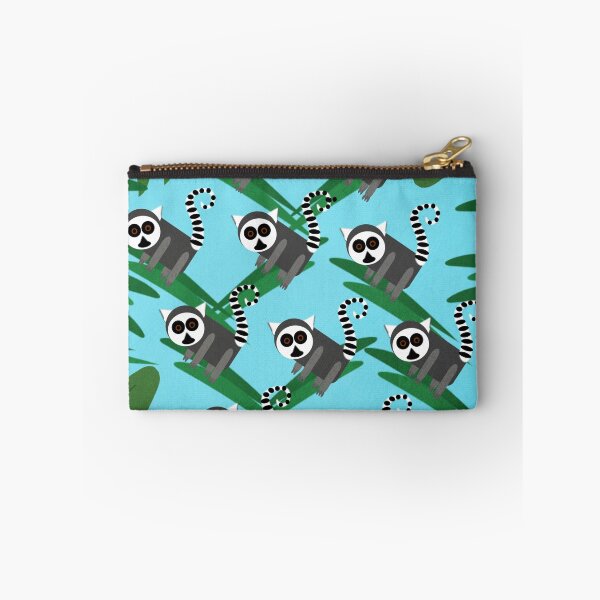 Item preview, Lemur Pattern Blue designed and sold by bunhuggerdesign.