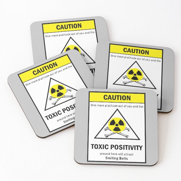 Item preview, Toxic Positivity designed and sold by Quipplepunk.