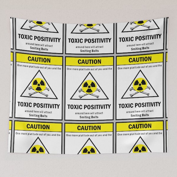Item preview, Toxic Positivity designed and sold by Quipplepunk.