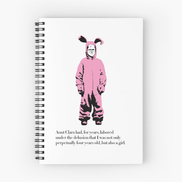 Artikelvorschau, Eine Weihnachtsgeschichte - Pink Nightmare Ralphie Bunny Suit entworfen und verkauft von pixelparagon13.