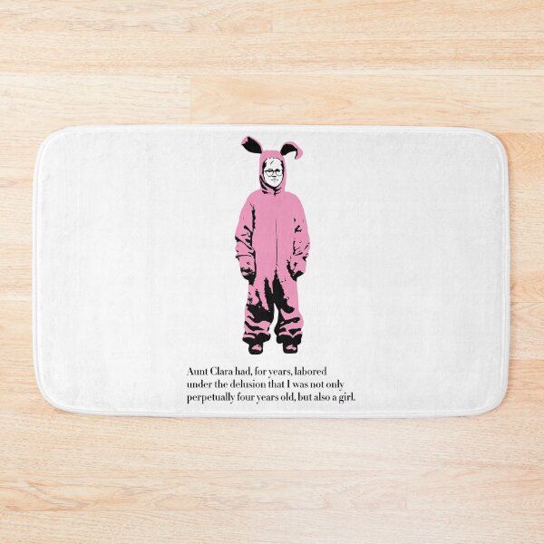Artikelvorschau, Eine Weihnachtsgeschichte - Pink Nightmare Ralphie Bunny Suit entworfen und verkauft von pixelparagon13.