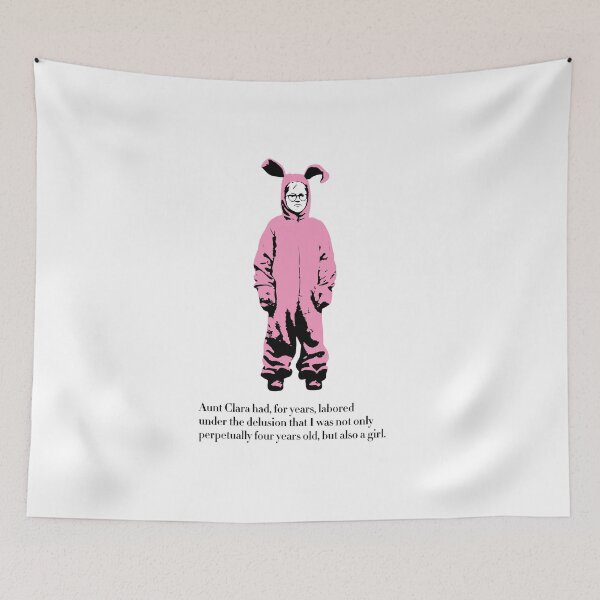 Item preview, A Christmas Story - Pink Nightmare Ralphie Bunny Suit designed and sold by pixelparagon13.
