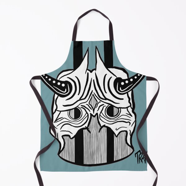 Item preview, Oni mask designed and sold by TrashTats.