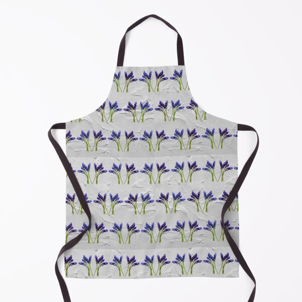 Item preview, Purple hyacinth painted purple florals designed and sold by patternsplus.