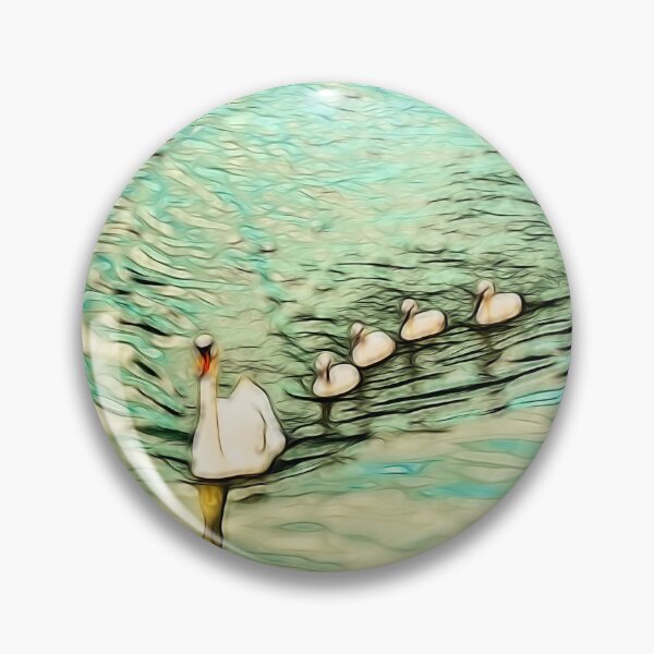 Item preview, Swans In Wonderland designed and sold by Kay Brewer.