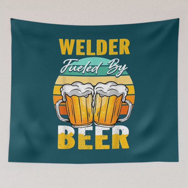Item preview, Welder Fueled By Beer designed and sold by GeniusDesignArt.